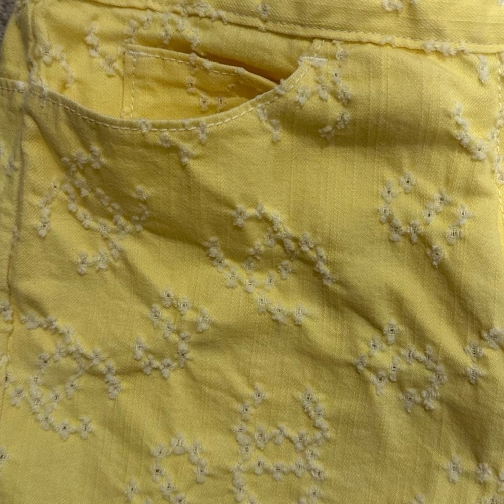***SOLD*** Chanel Logo Broderie Anglaise Bermuda Shorts - Picture 5 of 6
